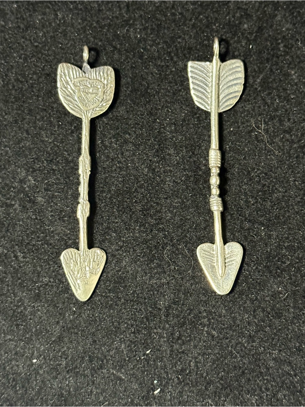 Sterling Silver NA Arrow Pendant